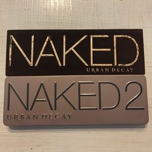 Urban Decay Naked 1 and Naked 2 Palettes